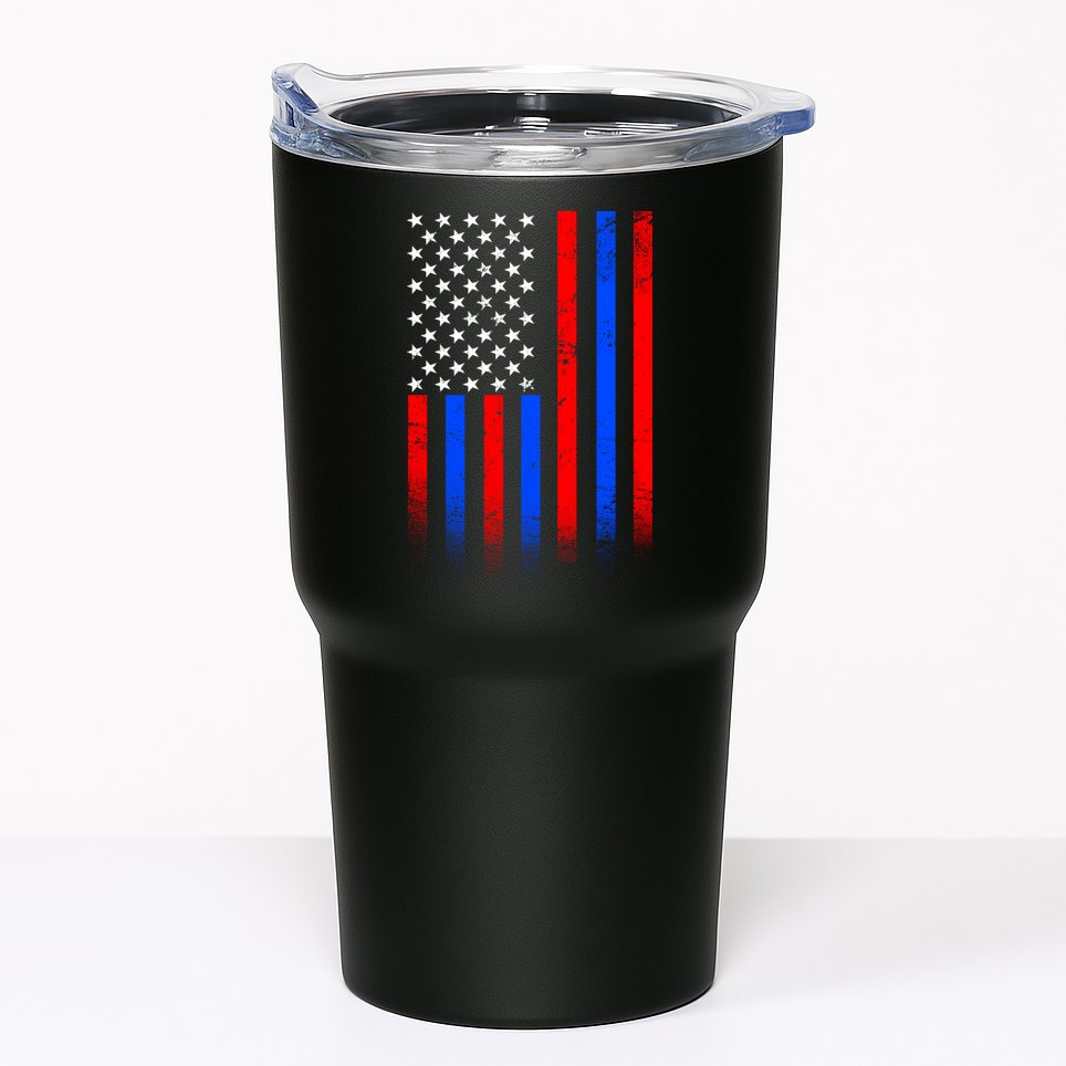USA American Pride Flag Tumbler
