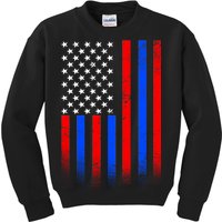 USA American Pride Flag Kids Sweatshirt