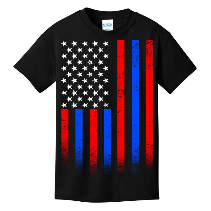 USA American Pride Flag Kids T-Shirt