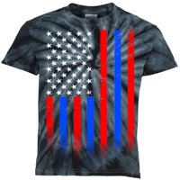 USA American Pride Flag Kids Tie-Dye T-Shirt