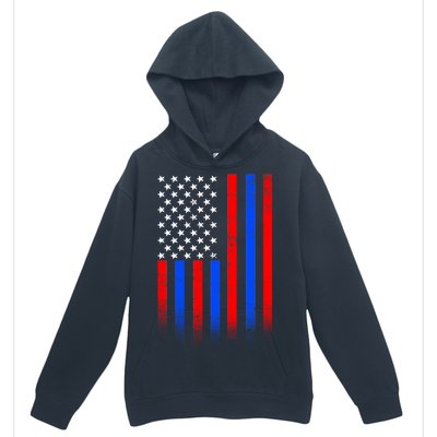 USA American Pride Flag Urban Pullover Hoodie