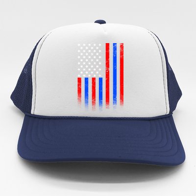 USA American Pride Flag Trucker Hat