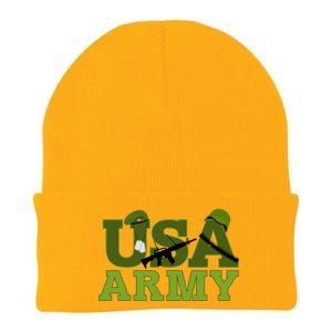 USA Army Camo Logo Knit Cap Winter Beanie