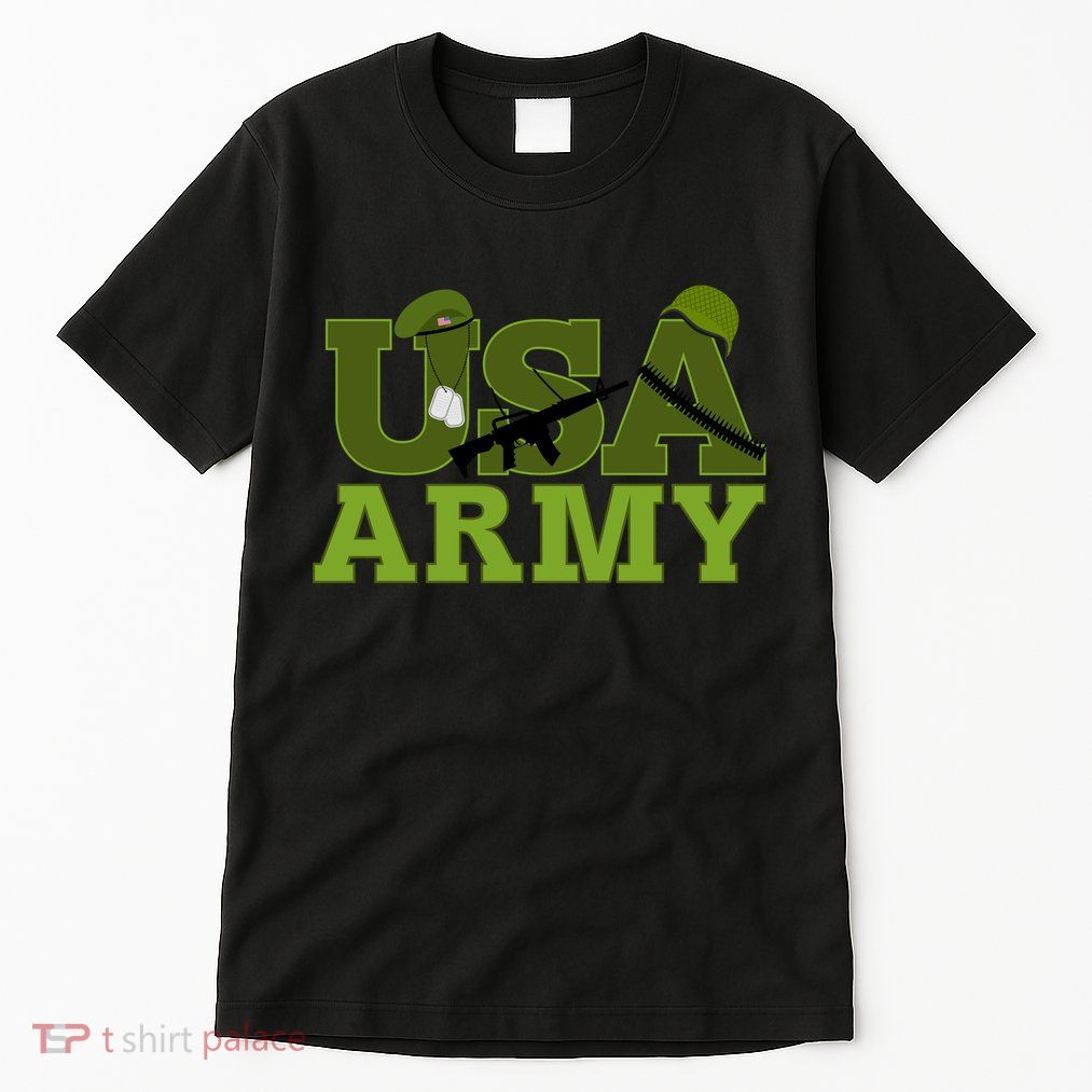 USA Army Camo Logo Tall T-Shirt