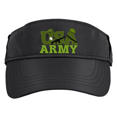 USA Army Camo Logo Adult Drive Performance Visor