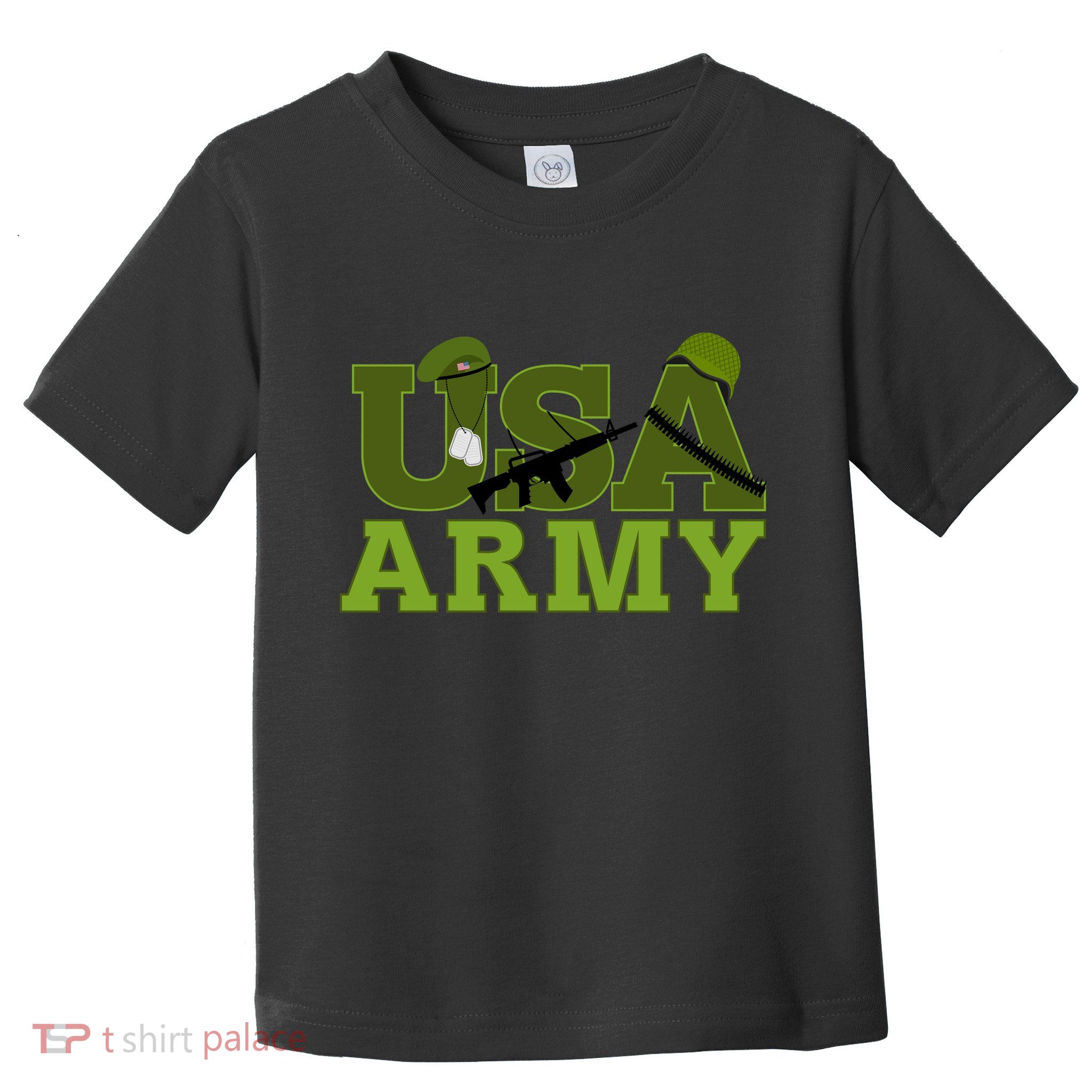USA Army Camo Logo Toddler T-Shirt
