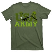 USA Army Camo Logo T-Shirt