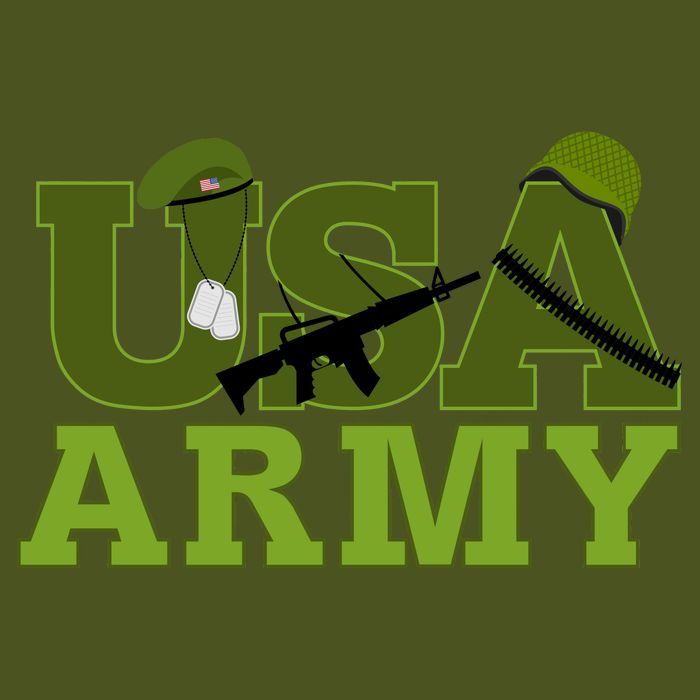 USA Army Camo Logo Sustainable Knit Beanie
