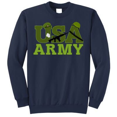 USA Army Camo Logo Sweatshirt