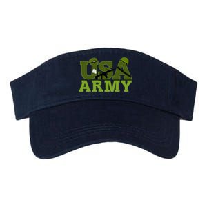 USA Army Camo Logo Valucap Bio-Washed Visor