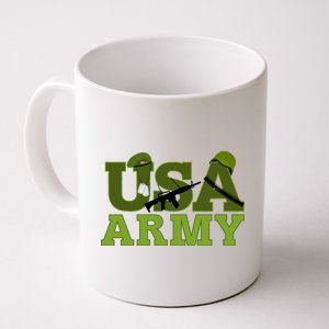 USA Army Camo Logo Coffee Mug