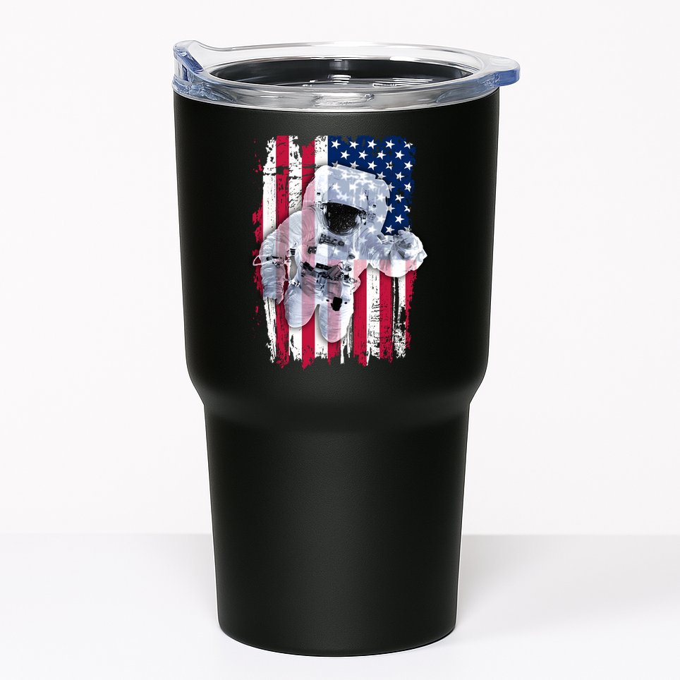 USA Astronaut American Space Flag Tumbler