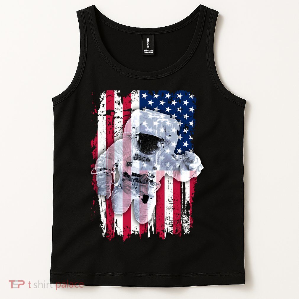USA Astronaut American Space Flag Tank Top