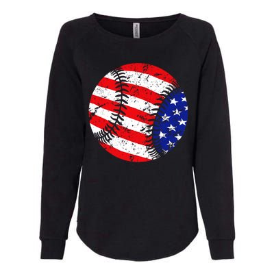 USA Baseball Womens California Wash Sweatshirt