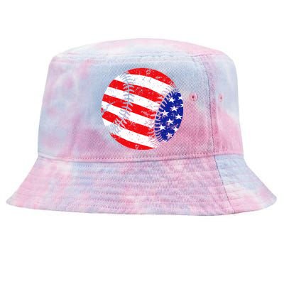 USA Baseball Tie-Dyed Bucket Hat