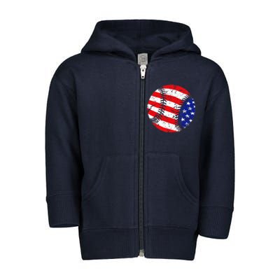 USA Baseball Toddler Zip Fleece Hoodie