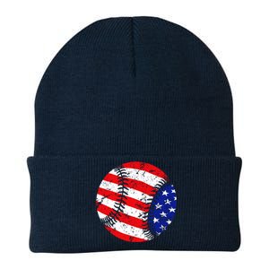 USA Baseball Knit Cap Winter Beanie