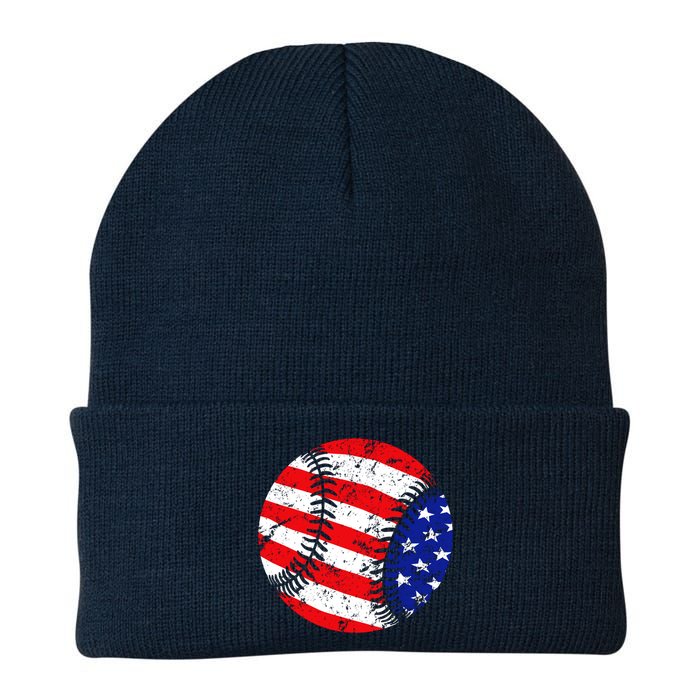 USA Baseball Knit Cap Winter Beanie