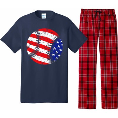 USA Baseball Pajama Set