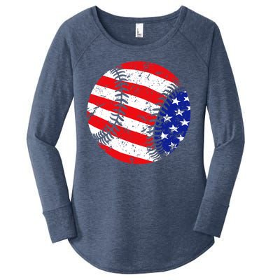 USA Baseball Women's Perfect Tri Tunic Long Sleeve Shirt