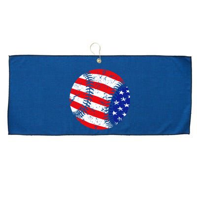 USA Baseball Large Microfiber Waffle Golf Towel