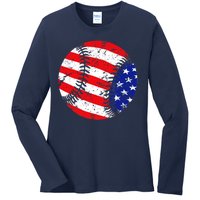 USA Baseball Ladies Long Sleeve Shirt