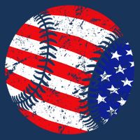 USA Baseball Women's V-Neck T-Shirt
