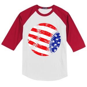 USA Baseball Kids Colorblock Raglan Jersey