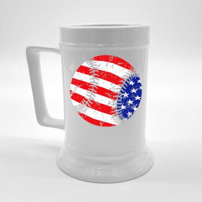 USA Baseball Beer Stein