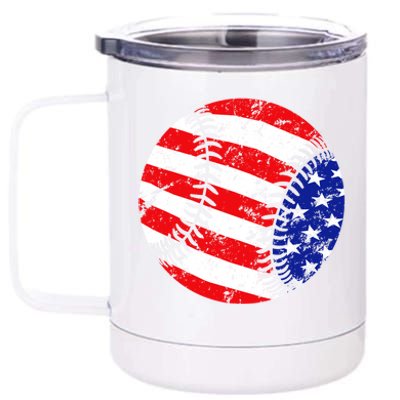 USA Baseball 12 oz Stainless Steel Tumbler Cup