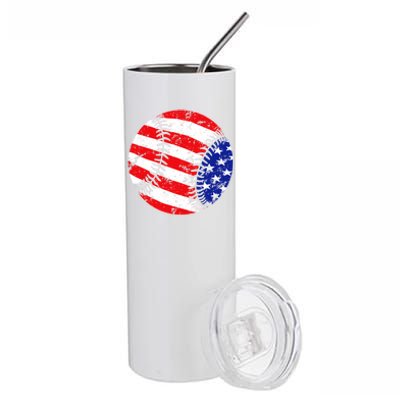 USA Baseball Stainless Steel Tumbler