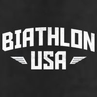 USA Biathlon Arch Team 7 Panel Mesh Trucker Snapback Hat