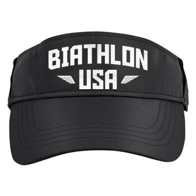 USA Biathlon Arch Team Adult Drive Performance Visor