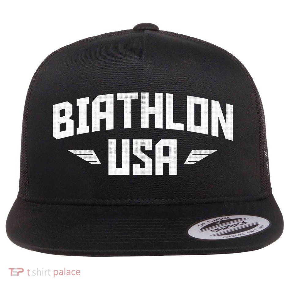 USA Biathlon Arch Team Flatbill Hat