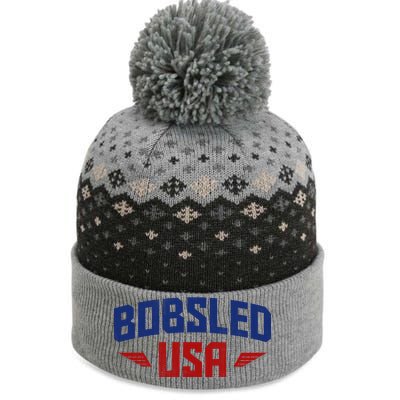 USA Bobsled Team The Baniff Cuffed Pom Beanie