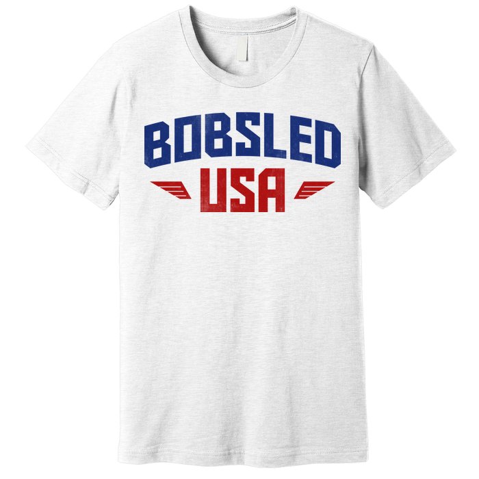 USA Bobsled Team Premium T-Shirt