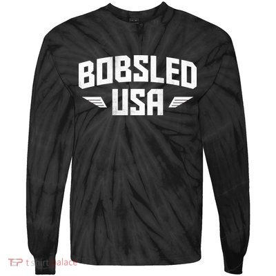 USA Bobsled Team Tie-Dye Long Sleeve Shirt