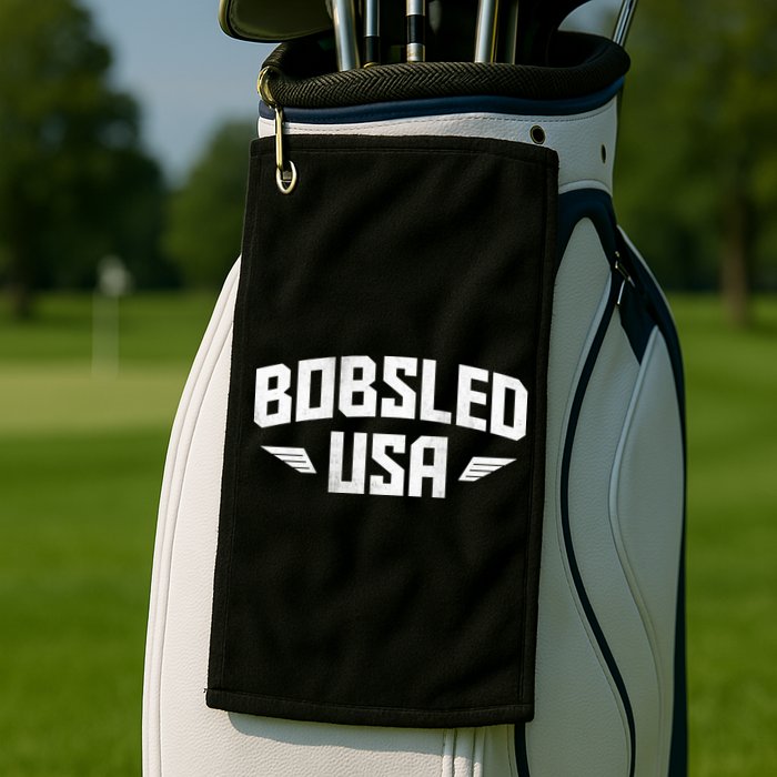USA Bobsled Team Golf Towel
