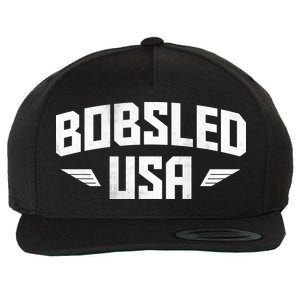 USA Bobsled Team Wool Snapback Cap