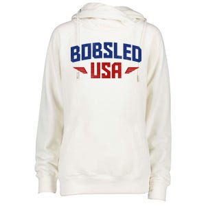 USA Bobsled Team Womens Funnel Neck Pullover Hood