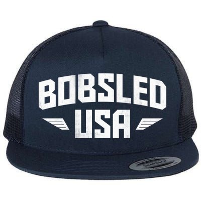 USA Bobsled Team Flat Bill Trucker Hat