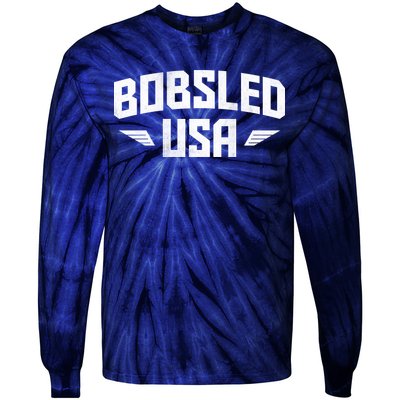 USA Bobsled Team Tie-Dye Long Sleeve Shirt