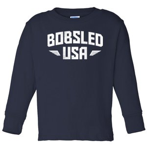 USA Bobsled Team Toddler Long Sleeve Shirt