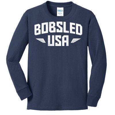 USA Bobsled Team Kids Long Sleeve Shirt