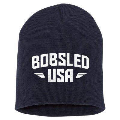 USA Bobsled Team Short Acrylic Beanie