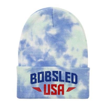 USA Bobsled Team Tie Dye 12in Knit Beanie