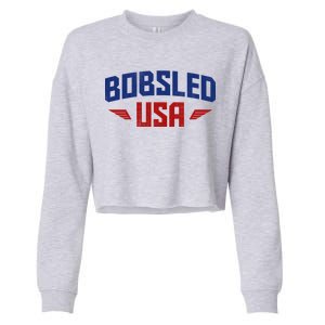 USA Bobsled Team Cropped Pullover Crew