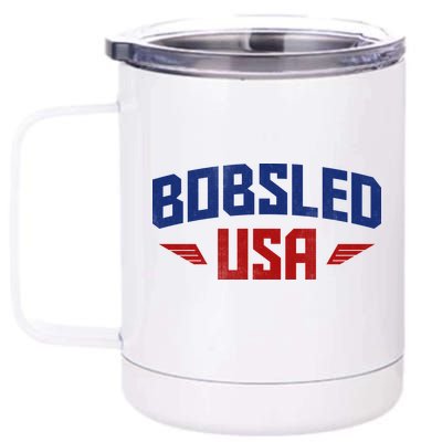 USA Bobsled Team 12 oz Stainless Steel Tumbler Cup