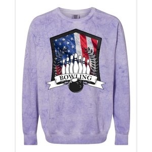 USA Bowling Team Colorblast Crewneck Sweatshirt