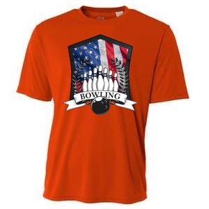 USA Bowling Team Cooling Performance Crew T-Shirt